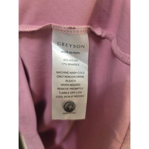 Greyson Women's Scarlett Xl Polo, Size: Xl, Color: Rose Quartz (J506) New NWT - Picture 7 of 7